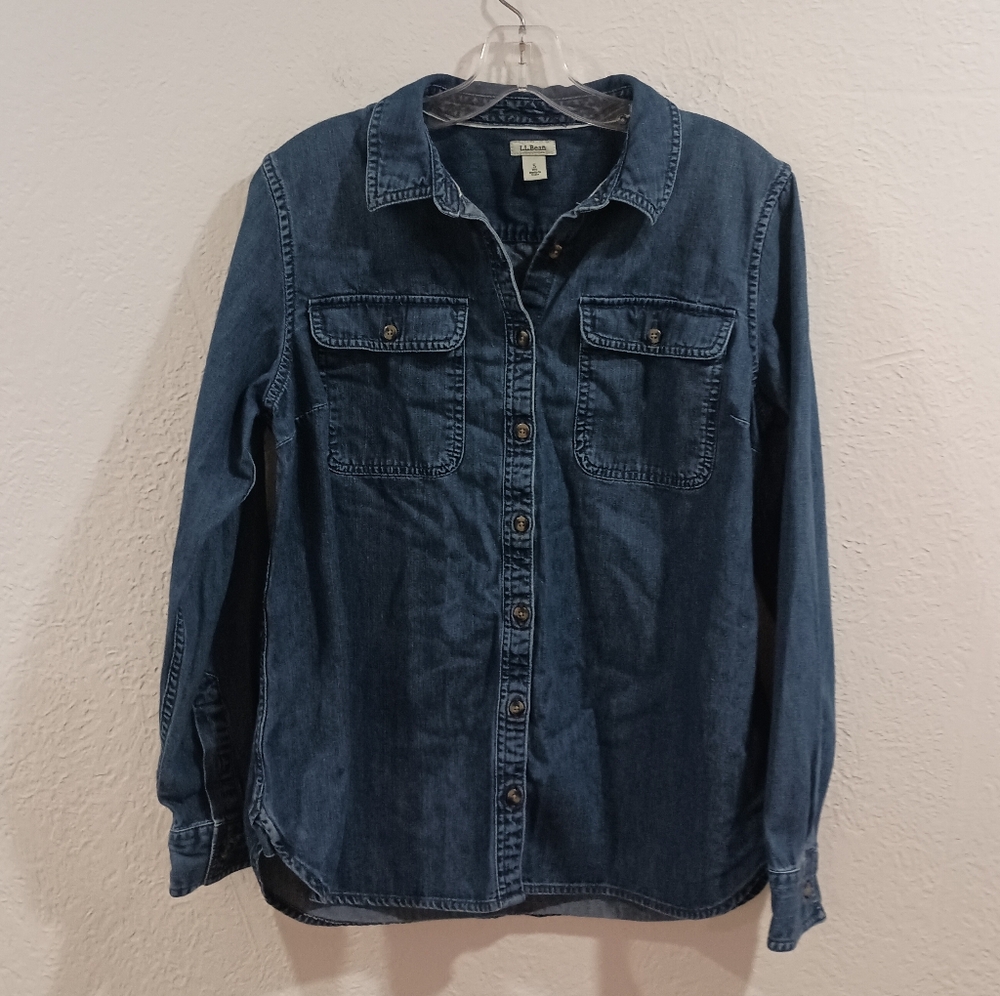 L.L. Bean Women's Denim Shirt